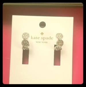 Kate Spade Gatsby Dot Huggie Earrings